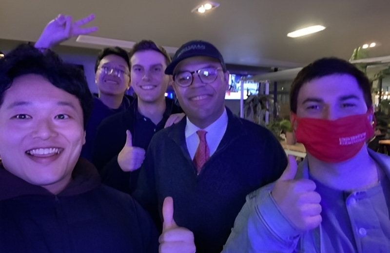 様々な国の友人たちから刺激を受ける。